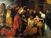 Peter Paul Rubens The Adoration of the Magi oil on canvas